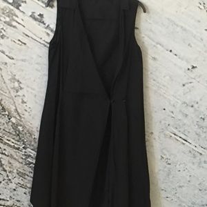 Blk WRAP DRESS